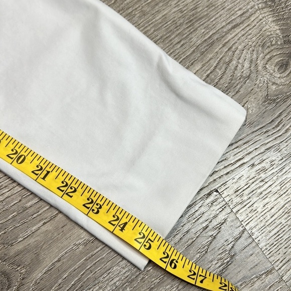 LAFAYETTE 148 BLEECKER TROUSER CROPPED PANTS IN IVORY WOMEN’S Size 0 - Picture 12 of 14